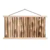 Hout - Stam - Lichtbruin textielposter latten blank klein -3d