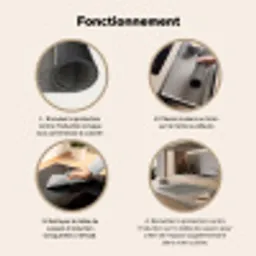 Structuur - Beton - Steen - Patronen Inductie beschermer vinyl 3mm middel 274 -usfeer9_FR