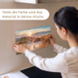 Duin - Planten - Zonsondergang - Strand - Zee keuken achterwand sample klein -USP_sampleDE