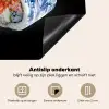 Sushi - Delfts blauw - Rijst - Vis - Elegant Inductie beschermer vinyl 3mm middel -sfeer4