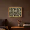 Botanisch - Bladeren - Groen Light Box met batterij (Wandlamp) middel 907 -sfeer4