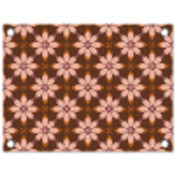Klassiek - Retro - Bruin tuinposter los doek klein 239 -3d