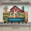 Konijn - Boerderij - Eieren keuken achterwand spatscherm klein -3d_website
