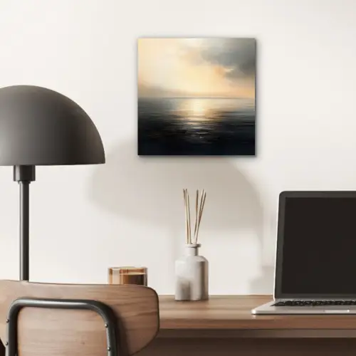 Zon - Horizon - Zee aluminium wit klein -sfeer5