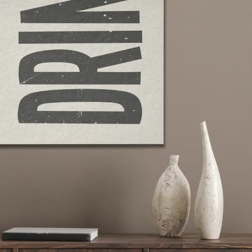Vintage - Zwart - Decoratie - Japandi PET vilt klein -sfeer6_closeup
