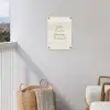 Tekst - Sierlijk - Letters - Groen tuinposter los doek klein -sfeer8