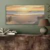 Strand - Duinen - Zonsondergang PET vilt middel -sfeer2