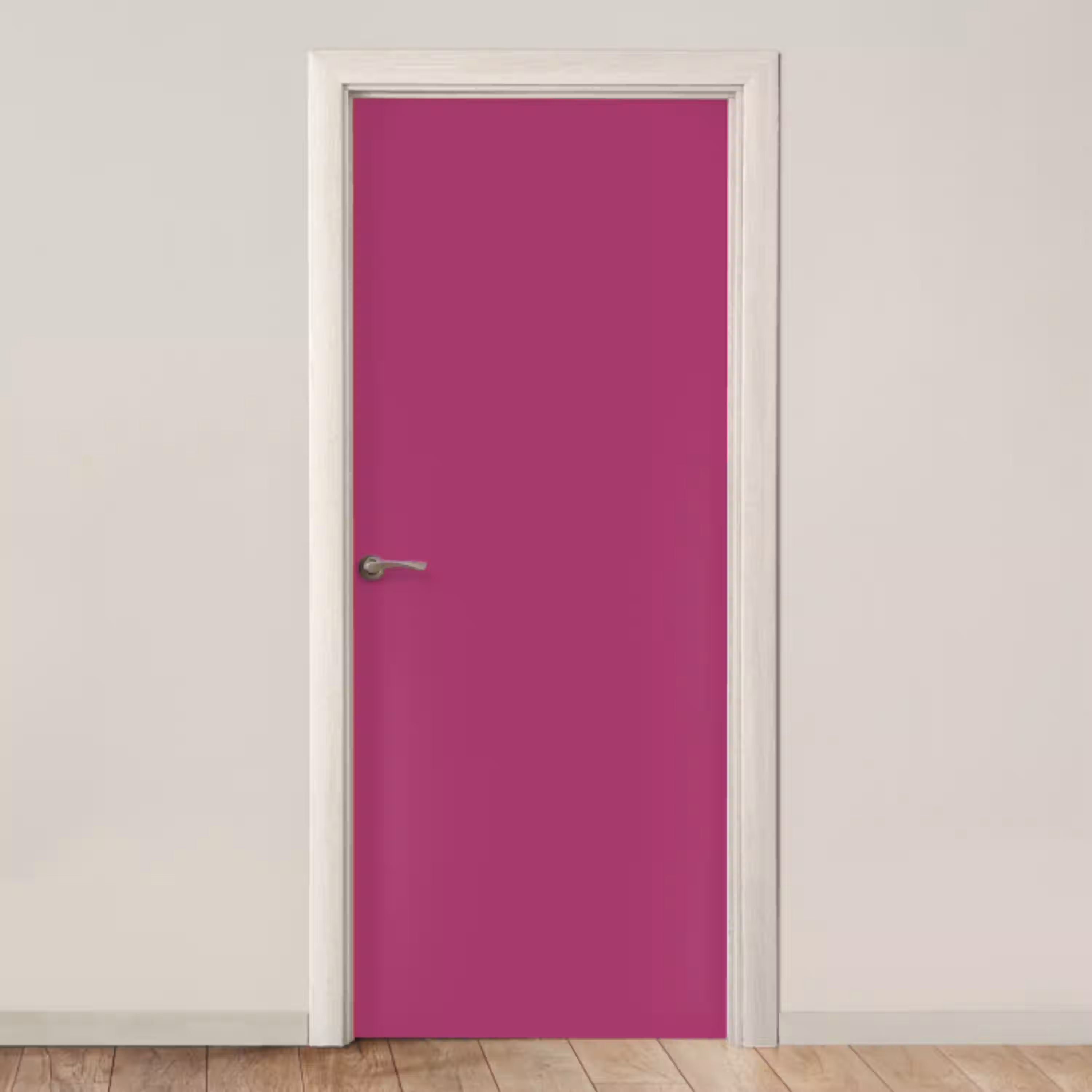 Deep - Magenta - Paars deurposter klein 289 -3d_beige