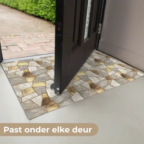Mozaïek - Marmer - Goud Deurmat klein 898 -USP_NL