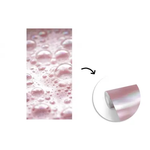 Schuim - Structuur - Roze fotobehang vinyl groot -3d
