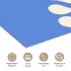 Minimalistisch - Organisch patroon - Blauw poster papier klein -closeup_NL