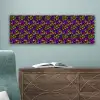 Paars - Neon - Dieren - Panter canvas 2cm klein 828 -sfeer4