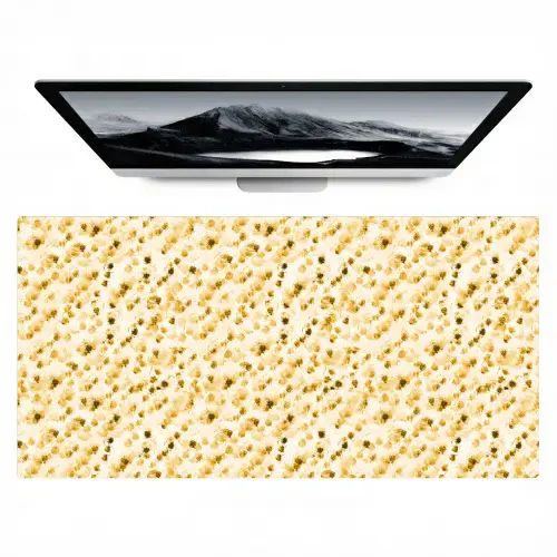 Olie - Verf - Texturen - Beige Muismat XXL klein 681 -zzz3d
