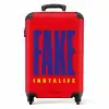 Quotes - Fake instalife fel rood NBS - Handbagage koffer - Kinderen Unisex middel -productfoto_recht
