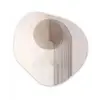 Minimalistisch - Cirkel - Lichtgrijs Wandcirkel Organisch Forex 3mm klein -3d