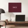 Nice - Bordeaux - Roze PET vilt klein -sfeer5