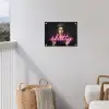 Ironisch - Tekst - Neon tuinposter los doek klein -sfeer8