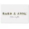 Baba & Anne - Lettercollage Deurmat klein -zkaufland3d