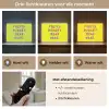 Quote - Minimalistisch - Kleurrijk Light Box met batterij (Wandlamp) middel -USP_lichtkleurNL