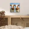Koeien - Lucht - Dieren - Boerderij - Portret plexiglas 5mm klein -sfeer4