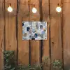 Abstract - Goud - Vormen tuinposter los doek klein -sfeer1