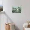 Tropische tuin - Koepelgebouw - Bloemen tuinposter los doek klein -sfeer8
