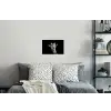 Giraffe - Dier - Zwart - Wit Muursticker klein -slaapkamer