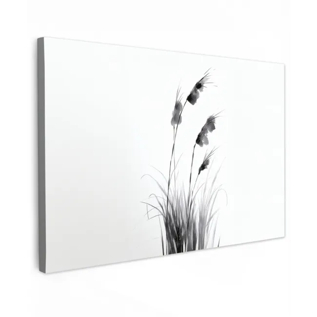 Minimalistisch - Stelen - Wit canvas 2cm klein -z3d