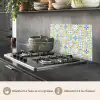 Zee - Geel - Blauw - Wit keuken achterwand spatscherm klein 900 -usp_FR