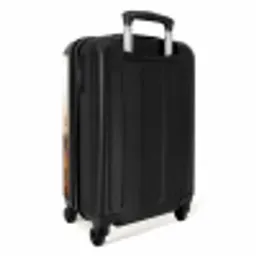 Lavendel lentehoorn NBS - Handbagage koffer - Kinderen Unisex middel -achterkant