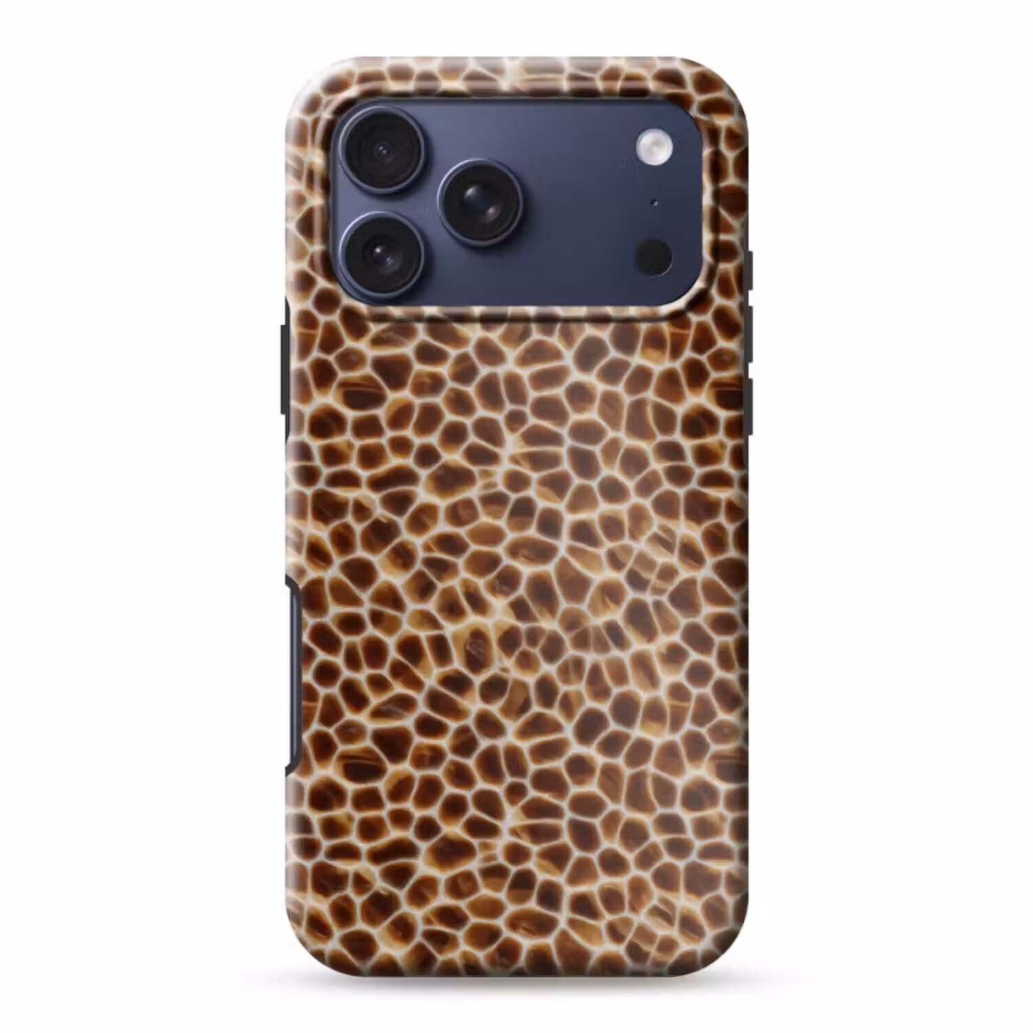 Telefoonhoesje Toughcase - Schildpad - Bruin - Patroon