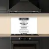 Spreuken - Hotel papa - Quotes - Vader keuken achterwand spatscherm klein -sfeer1