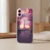 Eiffeltoren - Parijs - Roze Apple iPhone 16 klein -sfeer2