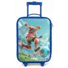 Voetbal - Jongen - Stadion - Elektrisch Kinderkoffer - Blauw klein -zz3dotto