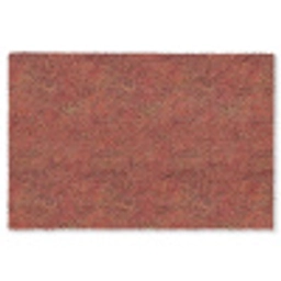 Oosters - Bloemen - Terracotta Vloerkleed Rechthoek klein 1091 -3d