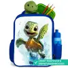 Schildpad - Water - Groen Kinderrugzak - Blauw middel -inhoud_NL