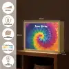 Spiraal - Regenboog - Kleurrijk Light Box met batterij (Wandlamp kind) middel -USP_websiteoverzichtNL