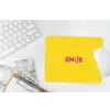 Smile - Roze - Geel muismat rubber klein -witbureau