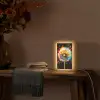 Paardenbloem - Graffiti - Kleurrijk - Bloemen - Natuur Light Box met kabel (Tafellamp) klein -sfeer4