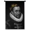 Willem van Oranje - Adriaen Thomasz - Goud Wandkleed katoen klein -zz3d