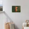 Bloem - Gladiolen - Zalmroze tuinposter los doek klein -sfeer8