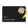 Zwart - Minimalistisch - Valentijn Placemat vinyl groot -zzzproduct_Kitchenyeah-website