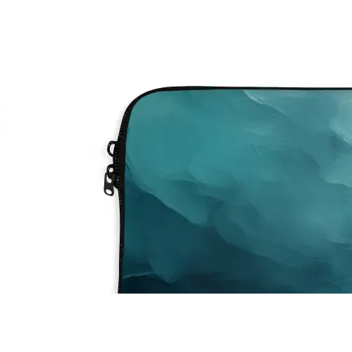 Zee - Silhouet - Abstract - Blauw laptophoes neopreen klein -detail