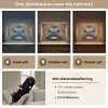 Schotse hooglander - Neus - Bruin Light Box met batterij (Wandlamp) middel -USP_lichtkleurNL