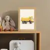 Kiepwagen - Geel - Illustratie Light Box met kabel (Kinderlampje) klein -sfeer2_kind