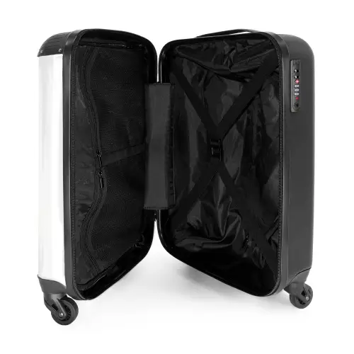 Ziggy Zeeschildpad NBS - Handbagage koffer - Kinderen Unisex middel -binnenkant