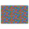 Aardbei - Rood - Zaadjes Placemat vinyl groot 368 -zzsfeer1_Kitchenyeah-website