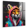 Graffiti - Vos - Jas - Pop art plexiglas 5mm klein -zzzproduct_nieuw