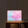 Sterren - Roze - Blauw Light Box met batterij (Wandlamp kind) middel -sfeer1_kind