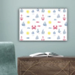 Nautisch - Illustraties - Kleurrijk canvas 2cm klein 34 -sfeer4